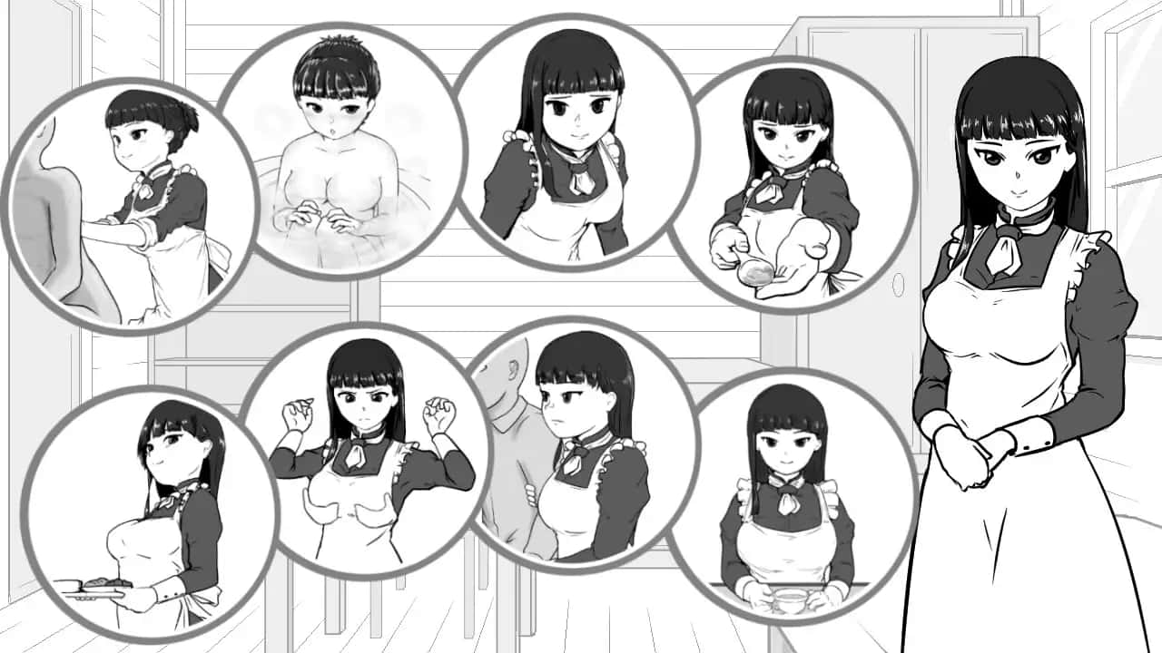 在别馆与女仆的疗养生活插画